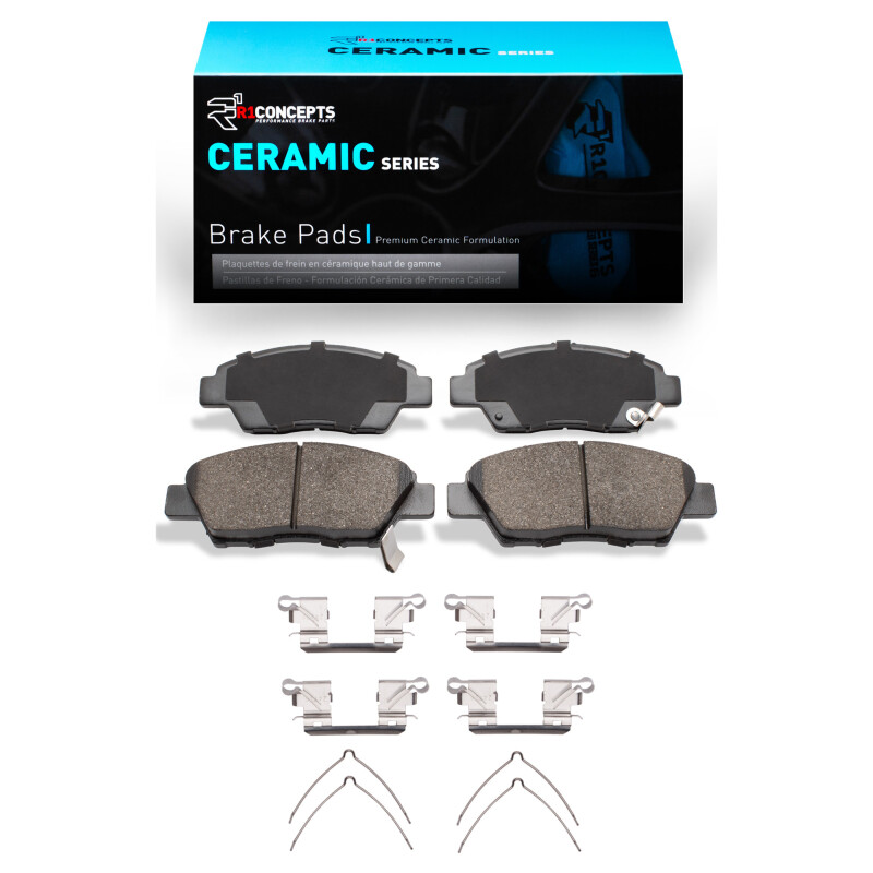 Honda CR-Z Brake Pads - Front - R1 Concepts - R1 Ceramic - `09-`20